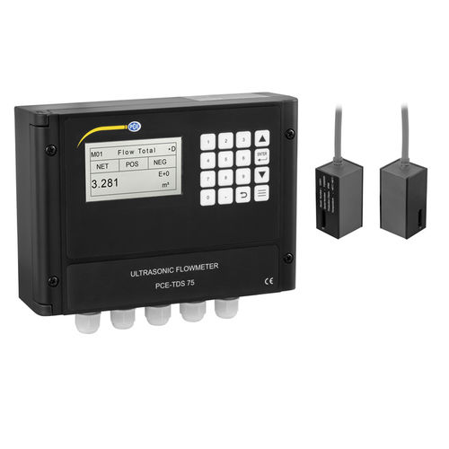 Ultraschall-Durchflussmesser - PCE-TDS 75 - PCE Deutschland GmbH - Volumen / für Flüssigkeiten / IP65