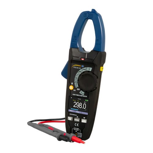 Digitale Strommesszange - PCE-DC 25 - PCE Deutschland GmbH - tragbar / 1000 V / 1000 A