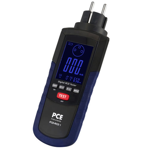 Erdungs-Fehlerdetektor / Batterie - PCE-RCD 1 - PCE Deutschland GmbH