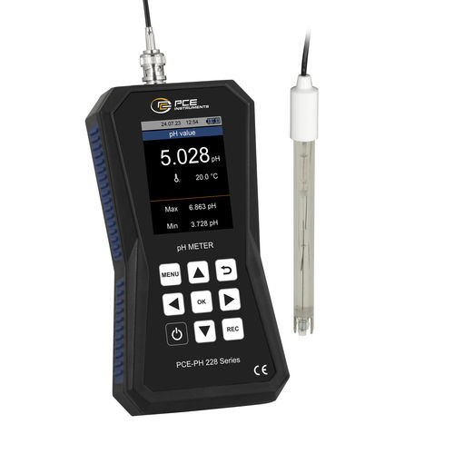 Mobiles pH-Messgerät - PCE-PH 228  - PCE Deutschland GmbH - tragbar / Wasser / mit Datenlogger