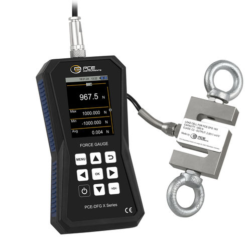Digitales Kraftmessgerät - PCE-DFG KX Series - PCE Deutschland GmbH - dynamisch / tragbar / Zug- und Druckkraft