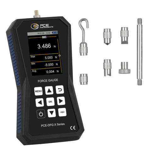 Digitales Kraftmessgerät - PCE-DFG X Series - PCE Deutschland GmbH - dynamisch / tragbar / Zug- und Druckkraft