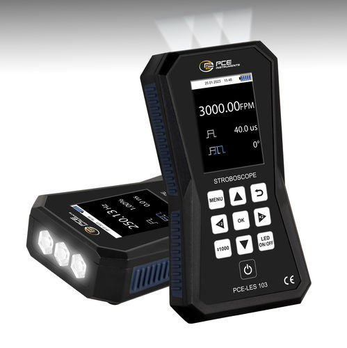 Digitales Stroboskop - PCE-LES 103  - PCE Deutschland GmbH - LED / tragbar / kompakt