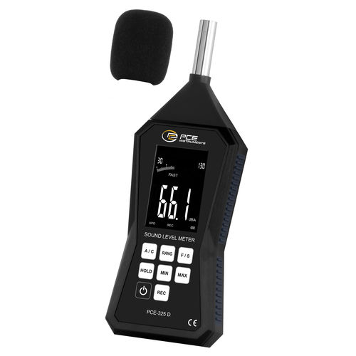 Basis-Schallpegelmesser - PCE-325D - PCE Deutschland GmbH - Klasse 2 / mit Datenerfassung / digital