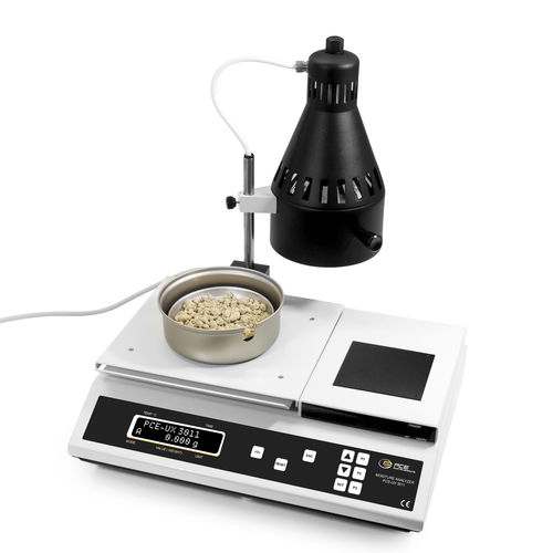Feuchtegehalt-Messwaage / Labor - PCE-UX 3011 - PCE Deutschland GmbH - Kilogramm / mit LCD-Display / RS-232