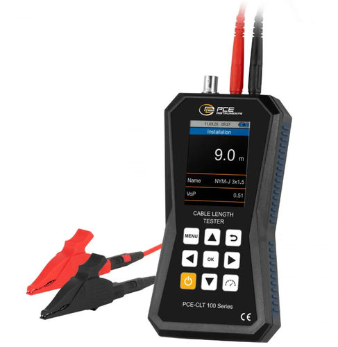Kabellängenmessgerät - PCE-CLT 100 - PCE Deutschland GmbH - Ultraschall-Laufzeit / Batterie / kompakt
