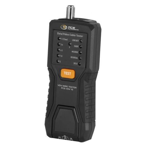 Netzwerktester - PCE-VDV 10 - PCE Deutschland GmbH - Netzwerk / LAN-Kabel / Ethernet-Netzwerk
