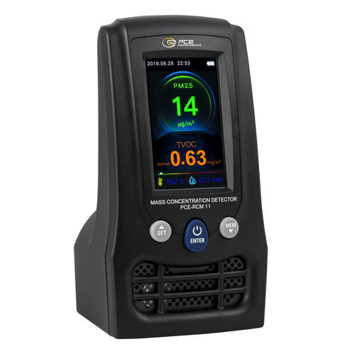 Innenraumluftqualitätsmonitor - PCE-RCM 11 - PCE Deutschland GmbH - für Umweltanalyse / relative Luftfeuchtigkeit / PM10