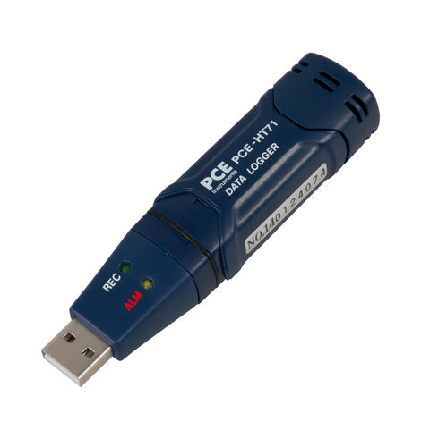 Temperatur-Datenlogger - PCE-HT 71N - PCE Deutschland GmbH - Luftfeuchtigkeit / USB / ohne Display