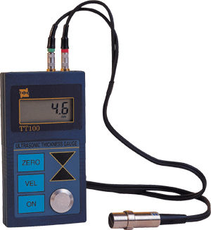 Materialdickenmessgerät - TT100 series - TIME SHIJIN Group - tragbar / mit Digitalanzeige / Ultraschall