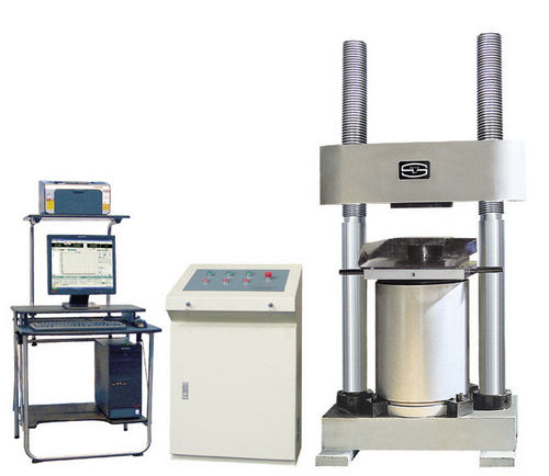 Kompressionsprüfmaschine -  YAW-2000D - TIME SHIJIN Group - computergesteuert / für Baustoffe / hydraulisch