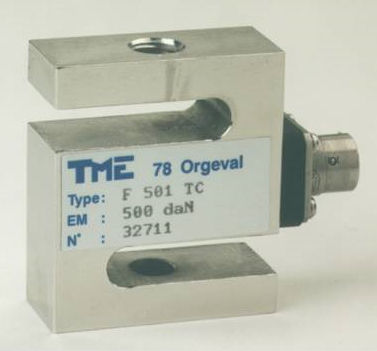 Druckkraft-Wägezelle - 50 - 10000 daN | F 501 TC - TME - Zug- und Druckkraft / Zugkraft / S-förmig