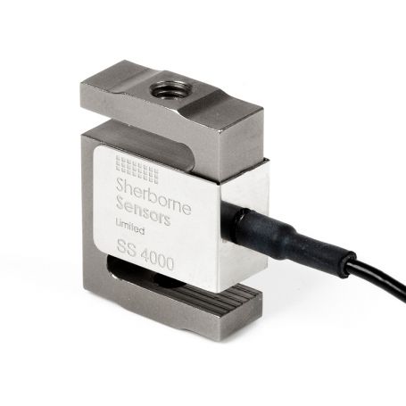 Zugkraft-Wägezelle - SS4000M - Sherborne Sensors Limited - S-förmig / Dehnungsmessstreifen / Miniatur
