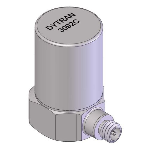 Dreiachsiger Beschleunigungsmesser - 3092C - DYTRAN INSTRUMENTS - piezoelektrisch / Hochtemperatur / kompakt