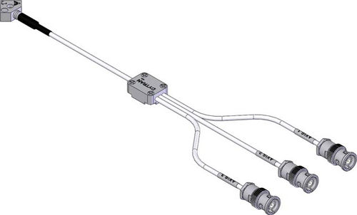 Dreiachsiger Beschleunigungsmesser - 3033B2    - DYTRAN INSTRUMENTS - piezoelektrisch / IEPE / gehärtet