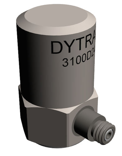 Dreiachsiger Beschleunigungsmesser - 3100D24   - DYTRAN INSTRUMENTS - piezoelektrisch / EMV / Mehrzweck
