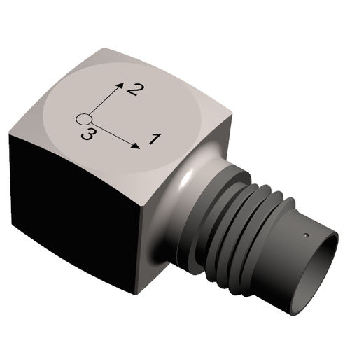 Dreiachsiger Beschleunigungsmesser - 3023A  - DYTRAN INSTRUMENTS - piezoelektrisch / IEPE / Miniatur