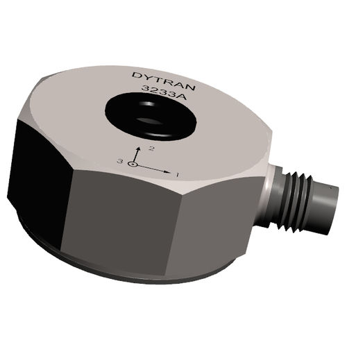 Dreiachsiger Beschleunigungsmesser - 3233A - DYTRAN INSTRUMENTS - piezoelektrisch / IEPE / gehärtet