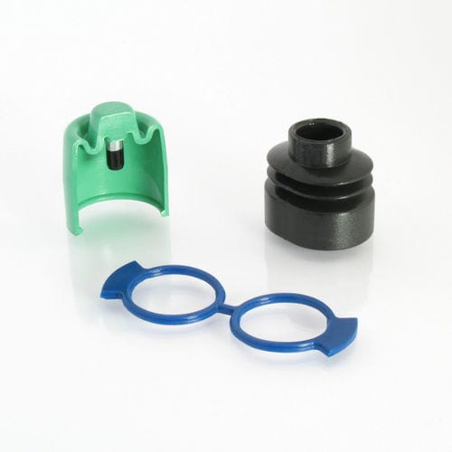 Gummischutzbalg - Barbieri Rubber srl - zylinderförmig / Polymer / gerformt
