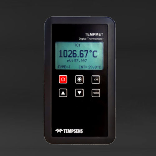 Thermoelement-Thermometer - TEMPMET 08 - TEMPSENS - RTD / mit Digitalanzeige / Präzision