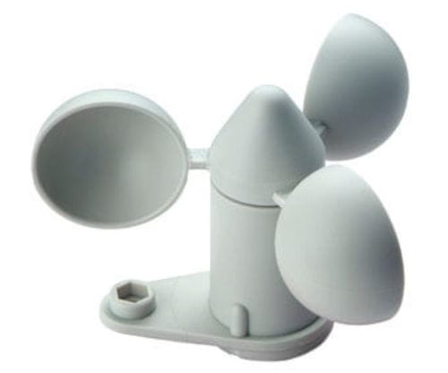 Schalensternanemometer - WIND DIN 2 - REMdevice - digital