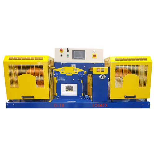 Wickelmaschine für Kabel - D18 - LOIMEX - für Spulen / automatisch / mit Längenmessgerät