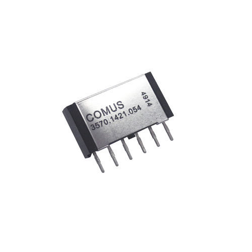 Reed-Relais / 12 VDC - 3570.1421 - The Comus Group - 5 V DC / 2NO / SIP