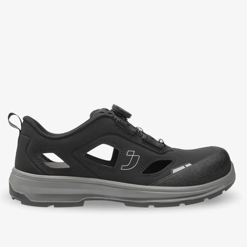 Rutschfeste Sicherheitsschuhe - FLUX S1PS SANDAL TLS - Safety Jogger Works - ölbeständig / Zur elektrostatischen Entladung / Netz