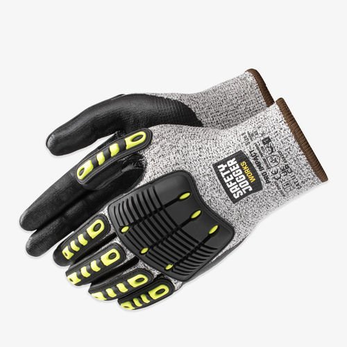 Arbeitshandschuh - PROIMPACT SINGLE - Safety Jogger Works - für Baustellen / Industrie / für die Automobilindustrie