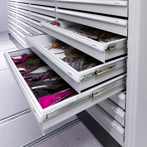 Büroregal - Bruynzeel Storage System - mit Schubladen / kombiniert / mobil