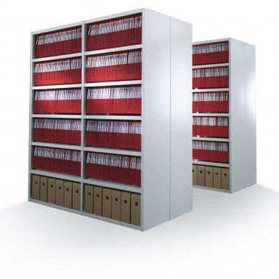 Büroregal - Sysco® series - Bruynzeel Storage System - Fachboden / einseitig / modular