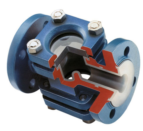 Flansch-Schauglas - ASG  - Diflon - PTFE-beschichtet