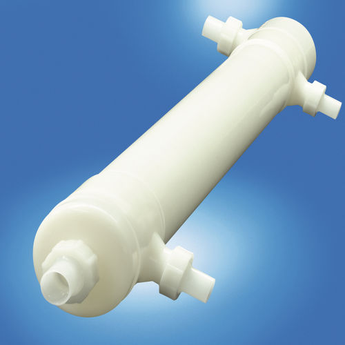 Rohrbündelwärmetauscher - ElringKlinger Kunststofftechnik - flüssig/flüssig / PFA / kompakt