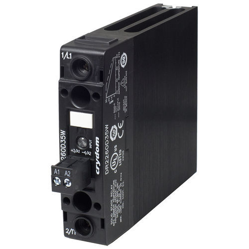 Statisches Relais / DC - DR22 Series - Sensata Technologies - AC / einphasig / für DIN-Schiene
