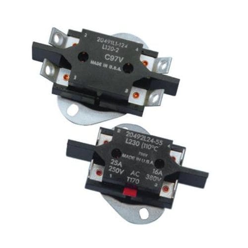 Edelstahl-Thermostat - 2049 series - Sensata Technologies - doppelt / mit manueller Rücksetzung / einbruchsicher