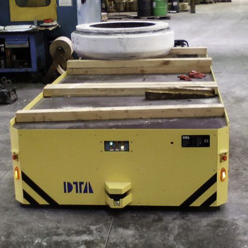 Fahrerloses Transportsystem / für Materialumschlag - DTA - für schwere Lasten / für Lagerhallen / mit Magnetführung
