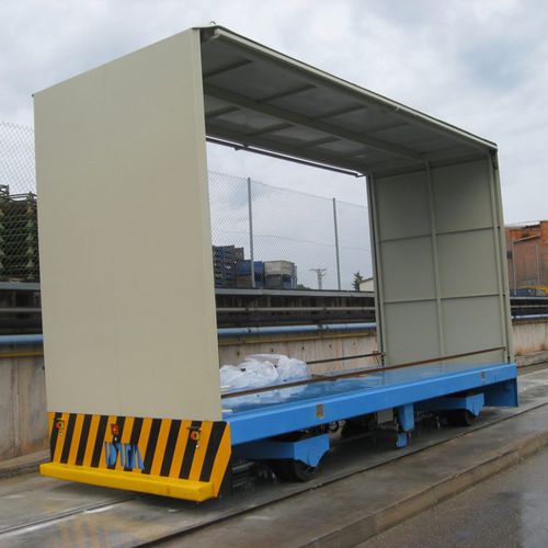Fahrerloses Transportsystem / für Materialumschlag - DTA - elektrisch / Rundstrahl