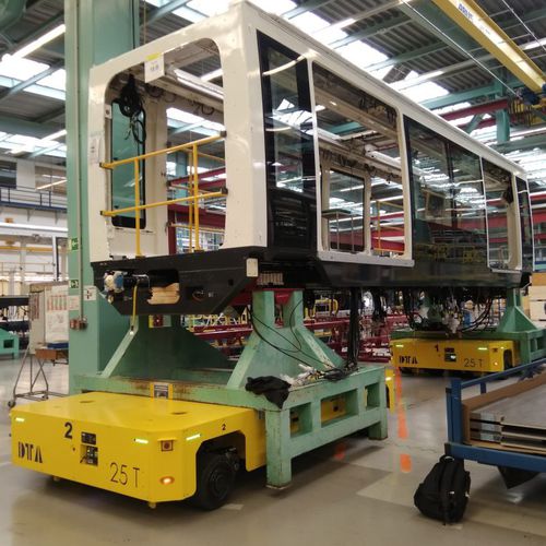 Elektrischer selbstfahrender Wagen - DTA - 2-Achsen