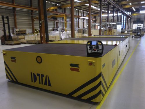 Elektrischer selbstfahrender Wagen - DTA