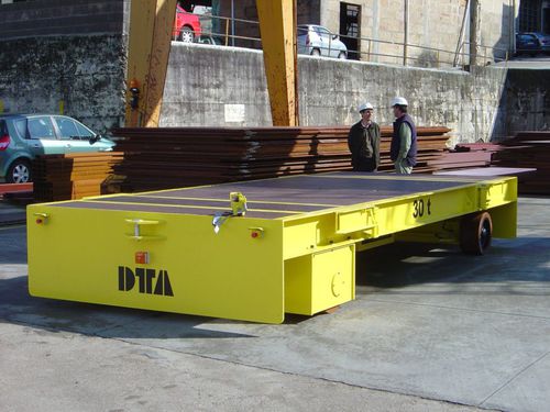 Elektrischer selbstfahrender Wagen - DTA - 2-Achsen / für den Schiffsbau