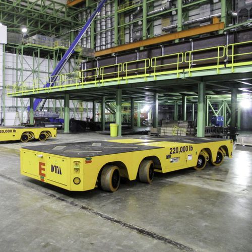 Elektrischer selbstfahrender Wagen - DTA - 4-Achsen
