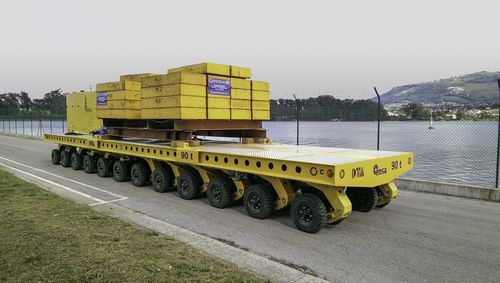 Dieselbetriebener selbstfahrender Wagen - DTA - mehr als 6 Achsen / für schwere Lasten