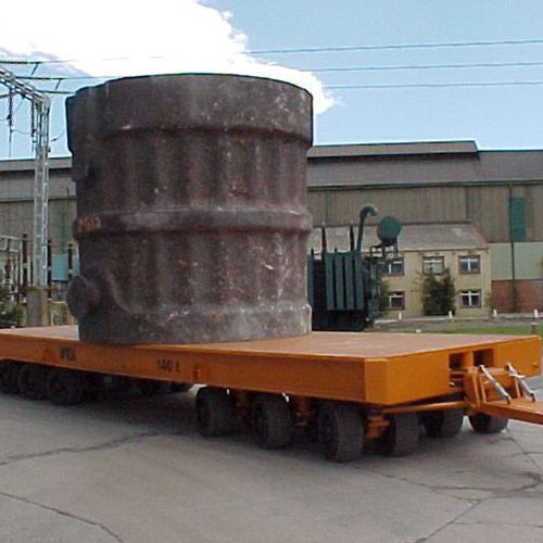 Plattformanhänger - DTA - für Industriematerial / 6-Achsen / angehängt