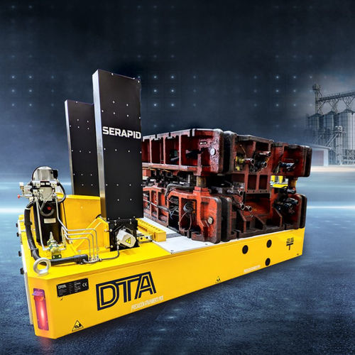 Elektrischer selbstfahrender Wagen - DTA - für schwere Lasten / Hub / multidirektional
