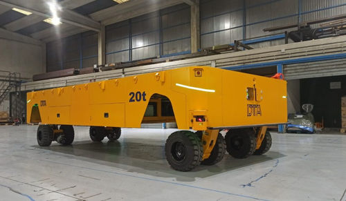 Elektrischer selbstfahrender Wagen - DTA - batteriebetrieben / für schwere Lasten / Hub