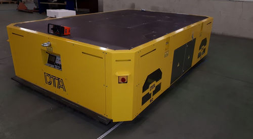 Elektrischer selbstfahrender Wagen - DTA - Hub / mit Vulkollan®-Rad / mit superweichem Rad