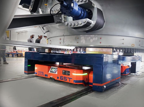 Transferwagen - DTA - für schwere Lasten / batteriebetrieben / ATEX