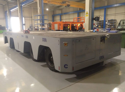 Elektrischer selbstfahrender Wagen - DTA - für schwere Lasten / modular / für Außenbereich