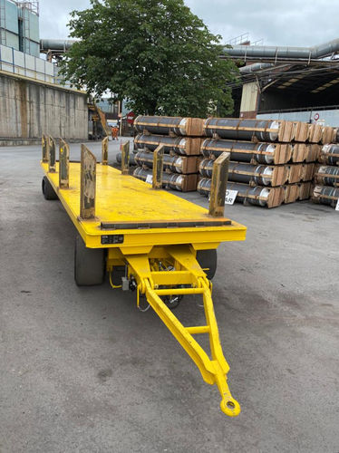 Plattformanhänger - DTA - für Industriematerial / zum Betontransport / für den Schiffsbau
