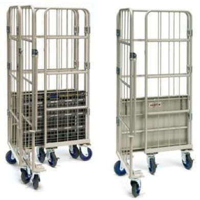 Schachtelbarer Rollcontainer - LECQ EQUIPEMENT